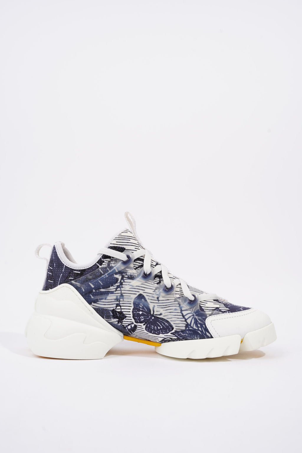 Christian Dior Womens D-Connect White / Blue EU 36.5 / UK 3.5