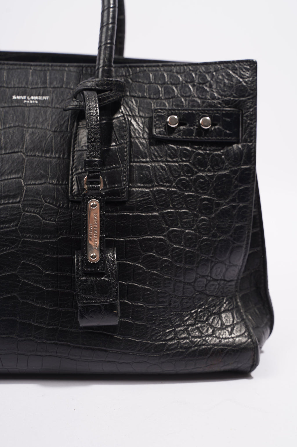 Saint Laurent Womens Sac de Jour Black Small