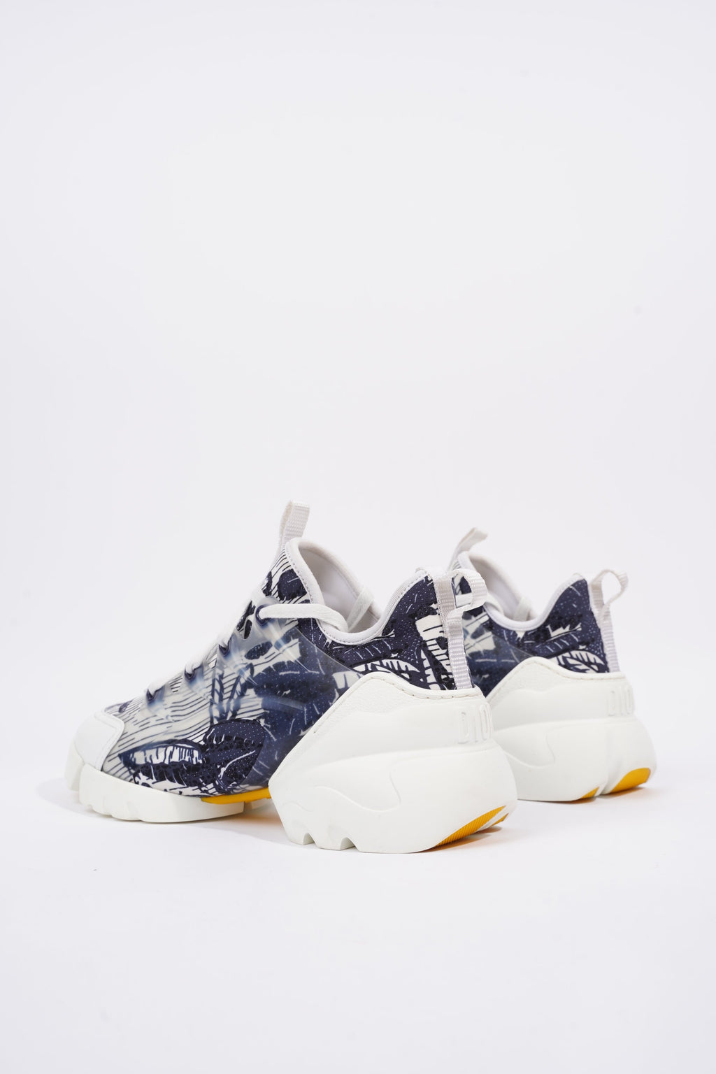 Christian Dior Womens D-Connect White / Blue EU 36.5 / UK 3.5