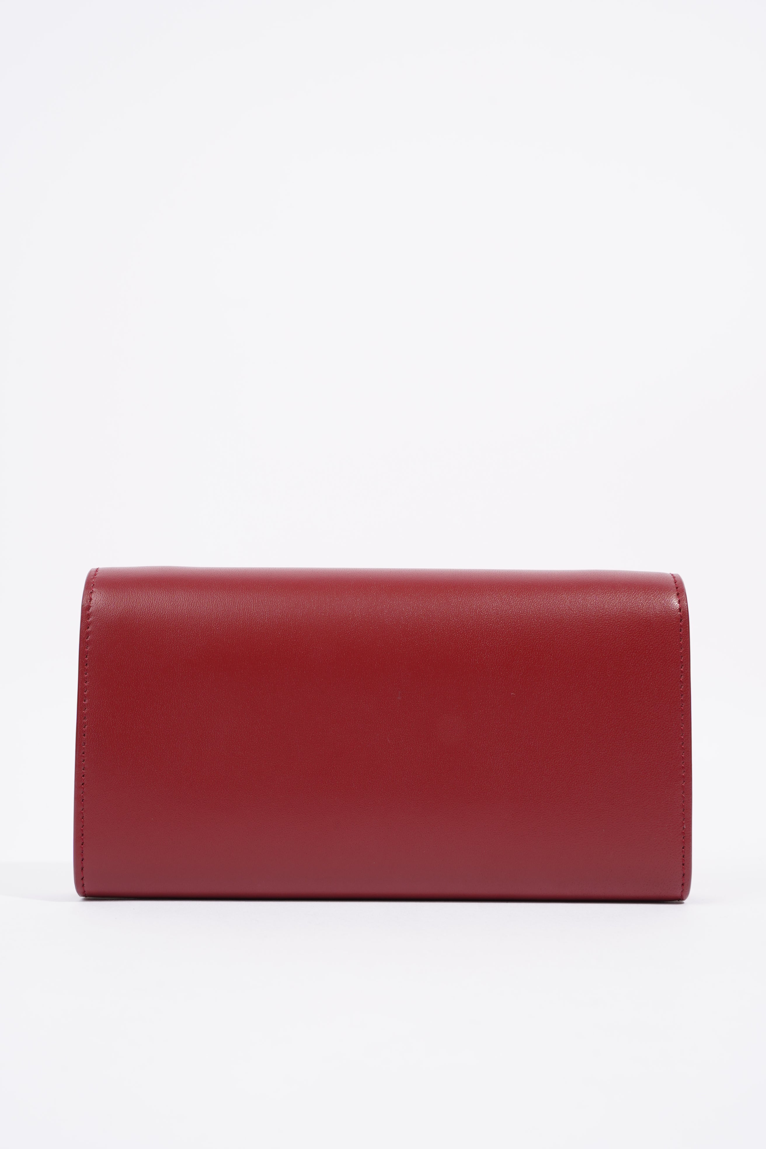 Saint Laurent Womens Mini Paris Bag Red Leather