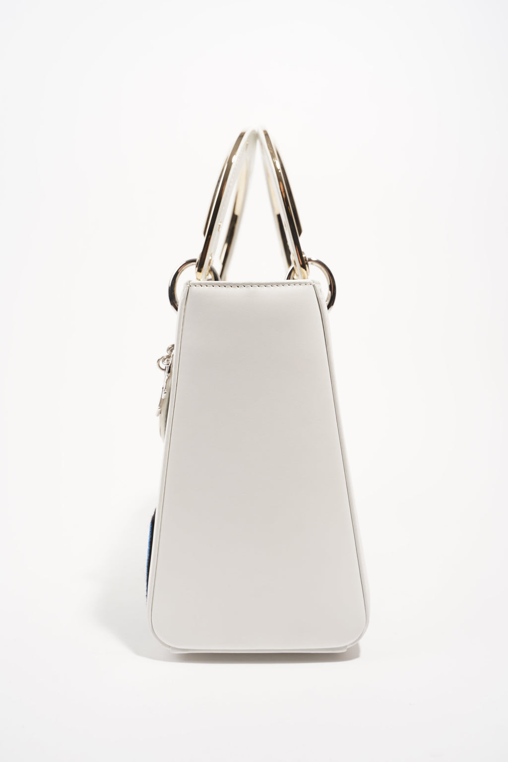 Christian Dior Lady Dior Patch White Medium