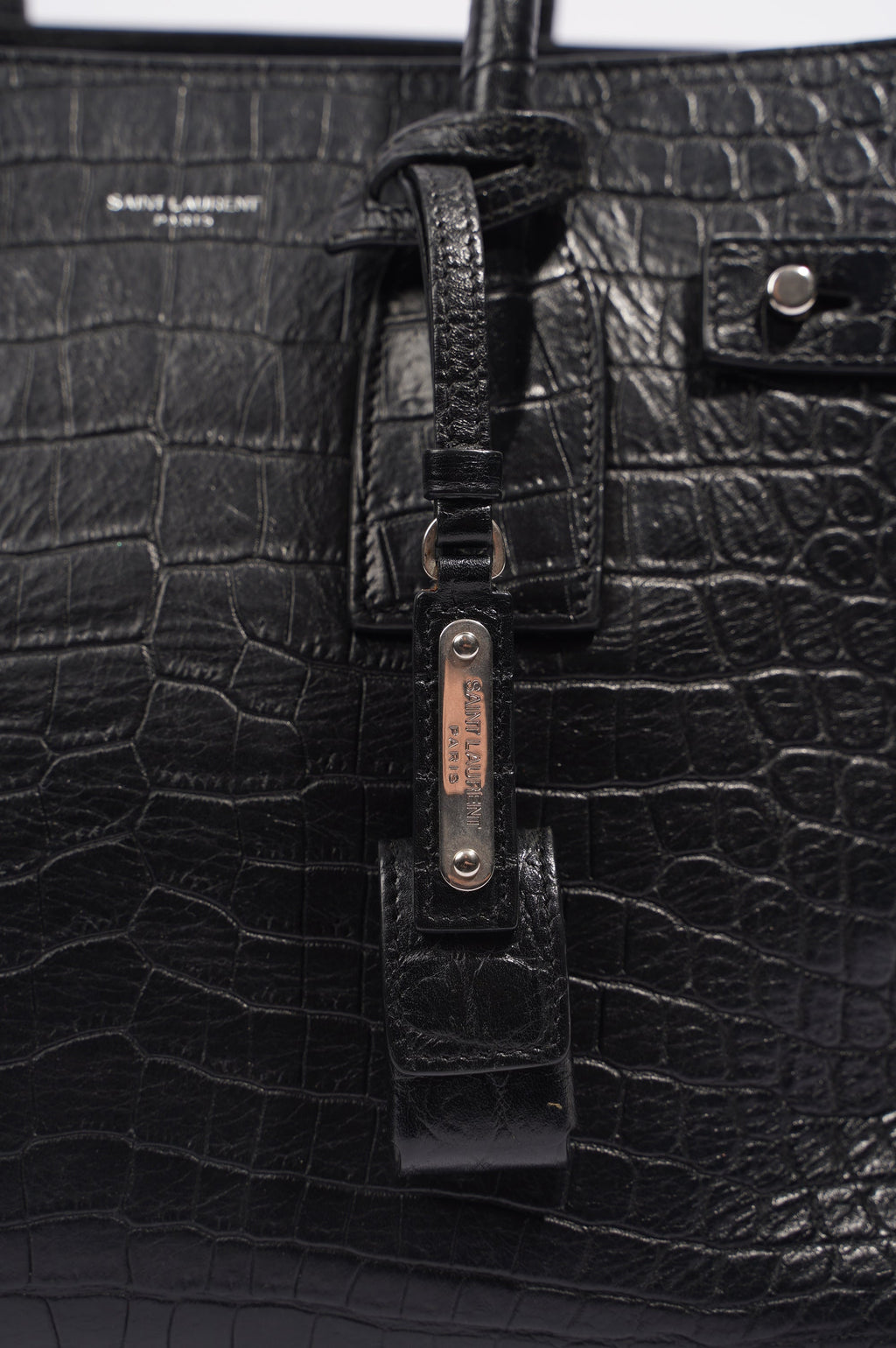 Saint Laurent Womens Sac de Jour Black Small