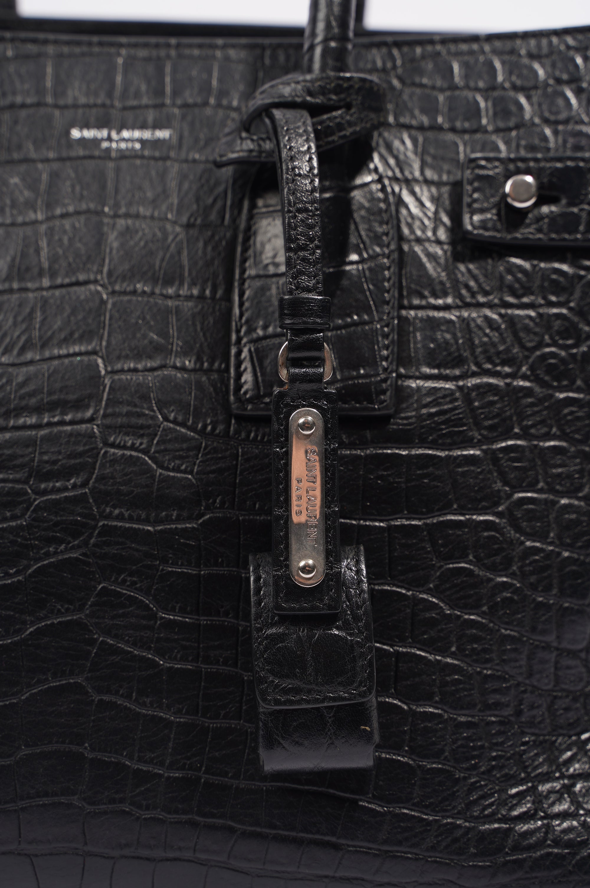 Saint Laurent Womens Sac de Jour Black Small