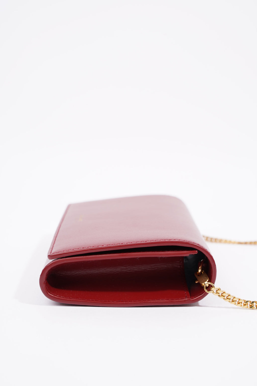 Saint Laurent Womens Mini Paris Bag Red Leather