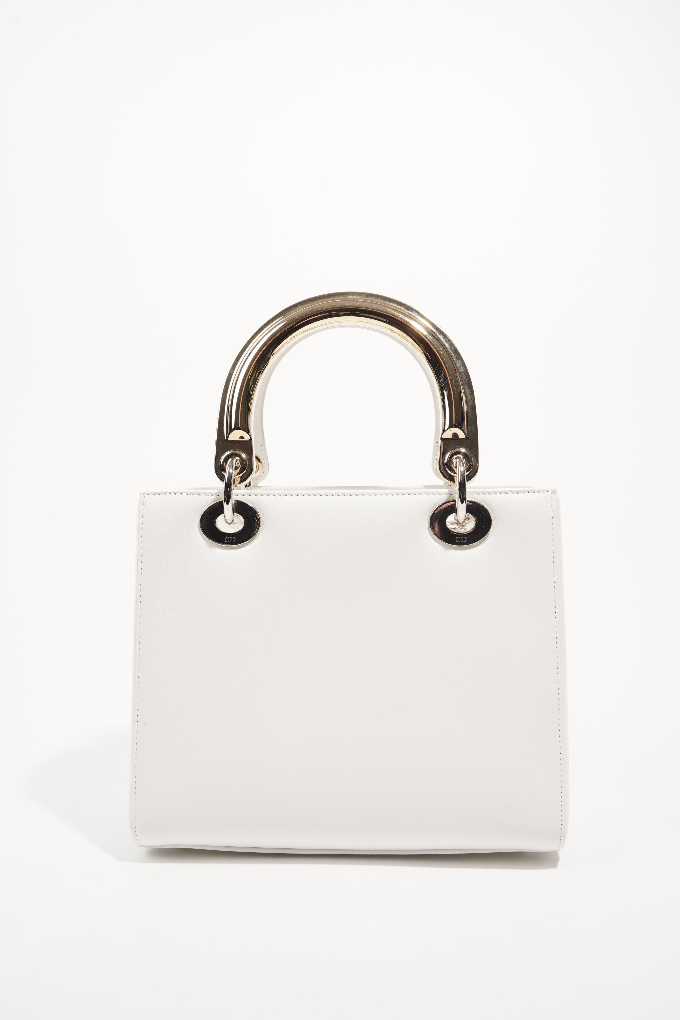 Christian Dior Lady Dior Patch White Medium