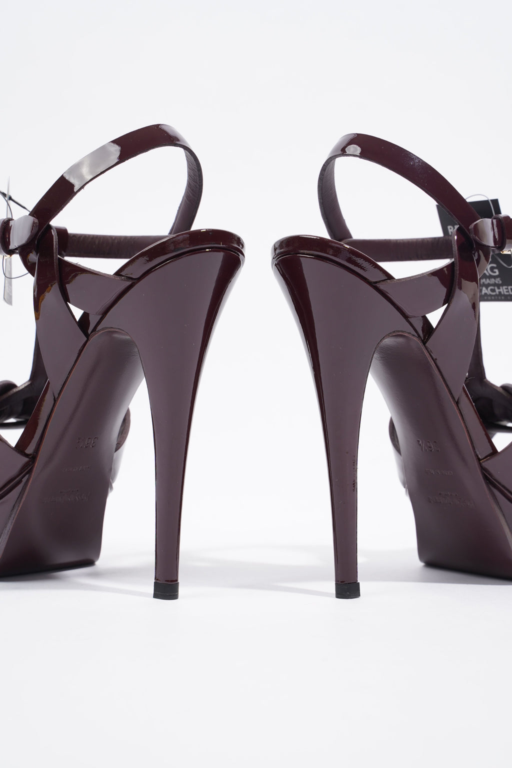 Saint Laurent Tribute 105 Patent Amarena EU 36.5 / UK 3.5