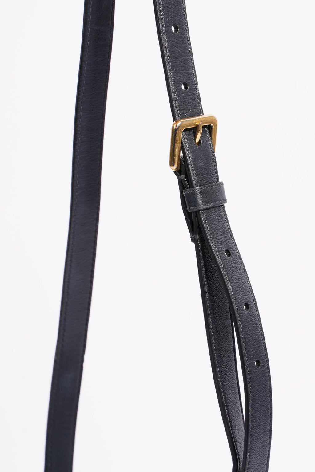 Christian Dior Saddle Belt Bag Blue Oblique Canvas