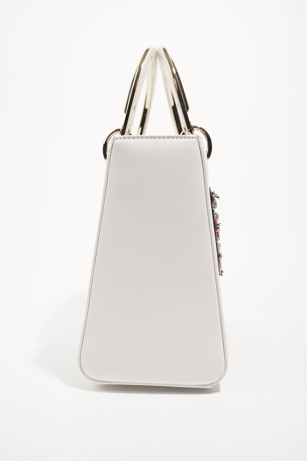 Christian Dior Lady Dior Patch White Medium