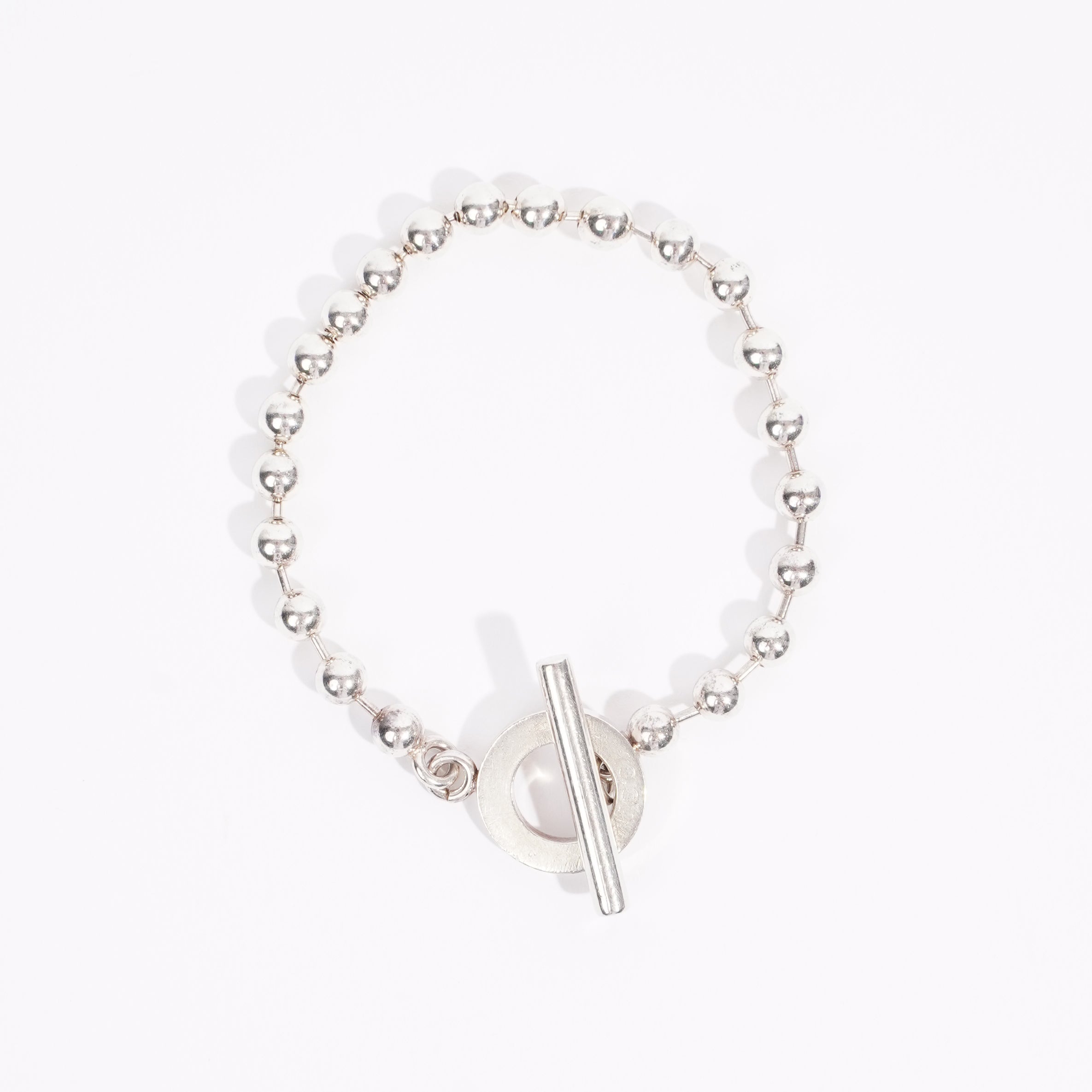 Gucci Boule Chain Bracelet Sterling Silver