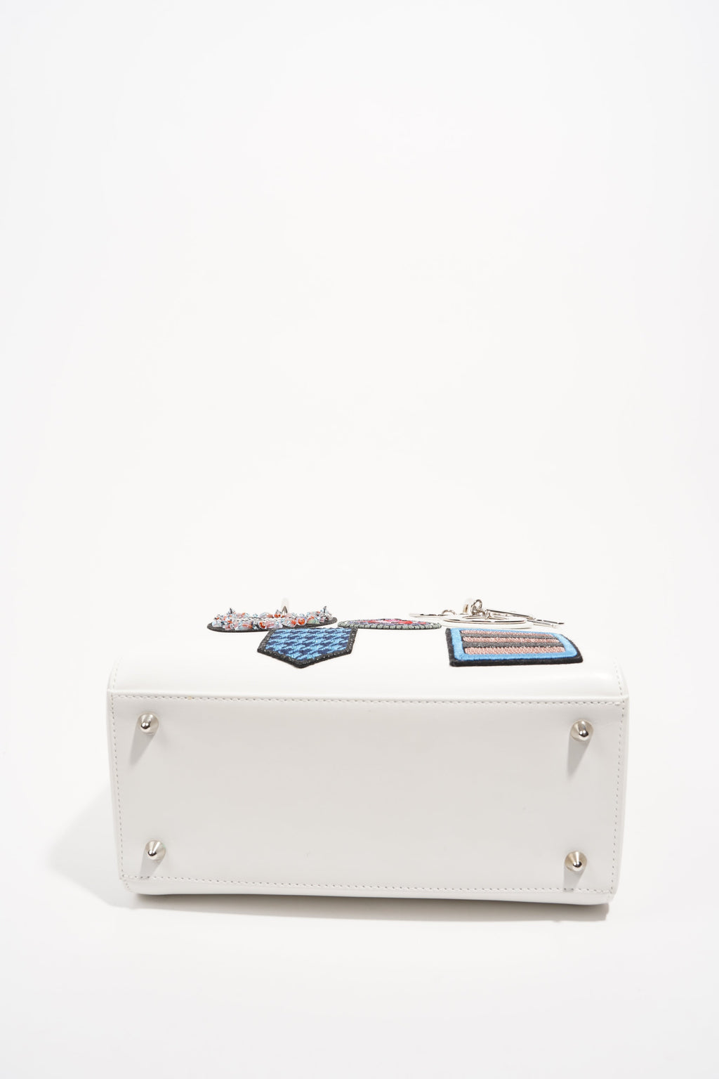 Christian Dior Lady Dior Patch White Medium