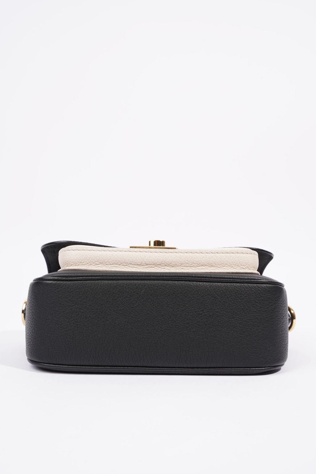 Louis Vuitton Womens Lockme Tender Black / White Leather