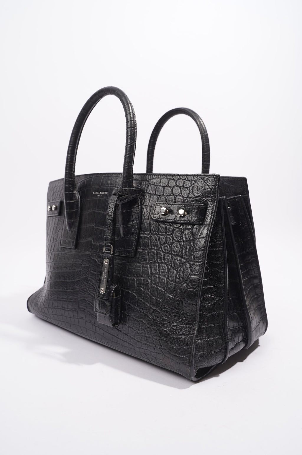 Saint Laurent Womens Sac de Jour Black Small