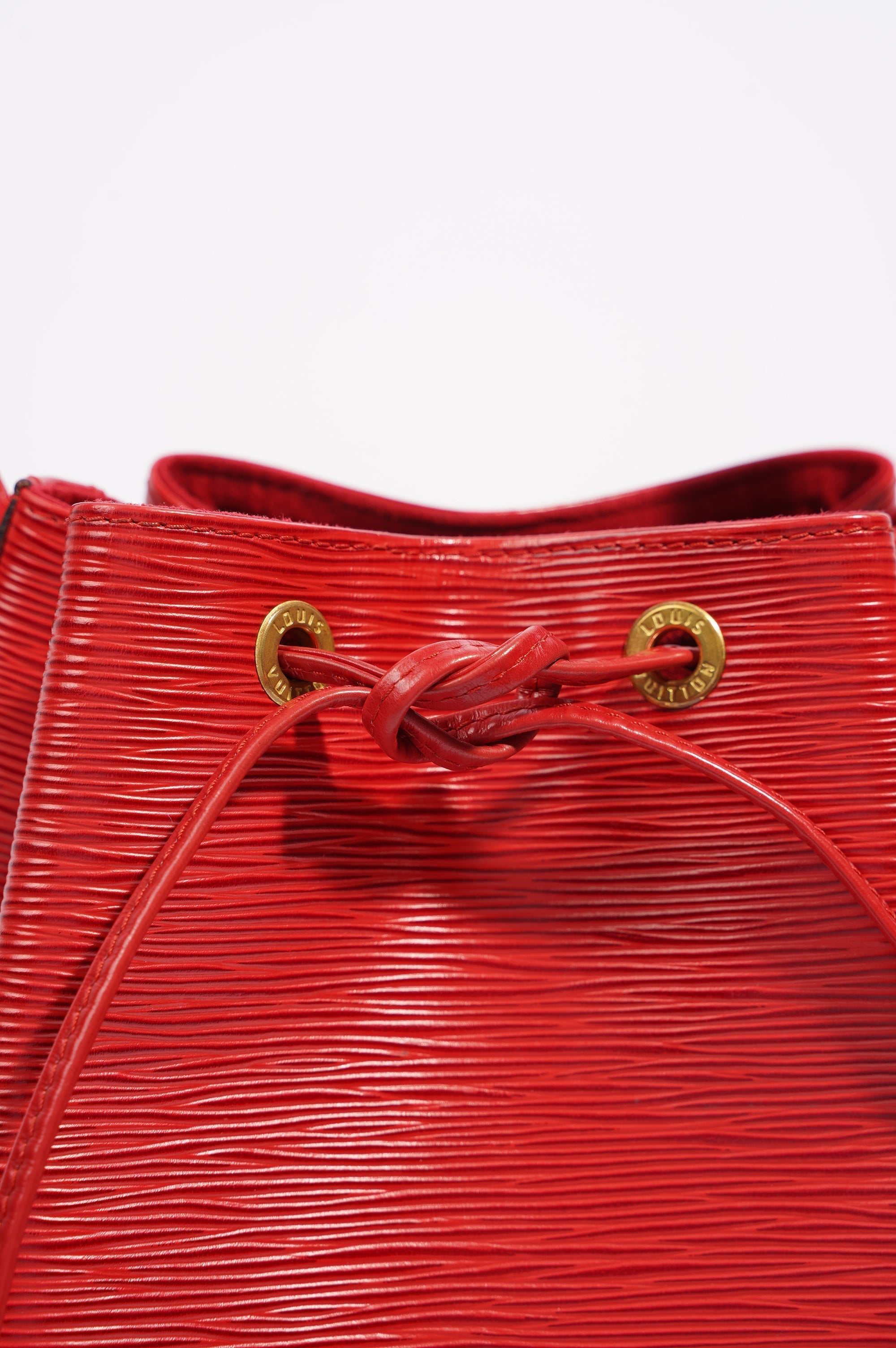 Louis Vuitton Noe Bag Red Epi Leather GM