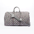 Louis Vuitton Womens Keepall Bandouliere Multicolour Wool Monogram 50