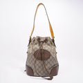 Gucci Neo Vintage Bucket Brown Canvas / Leather