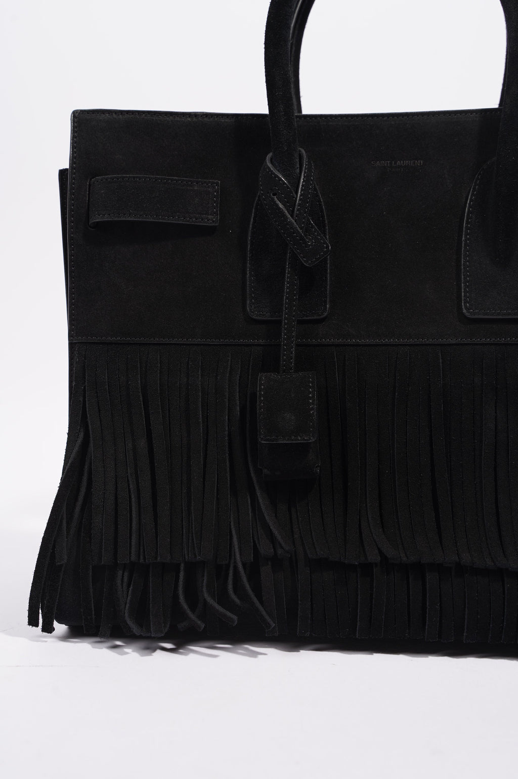 Saint Laurent Womens Sac De Jour Black Small