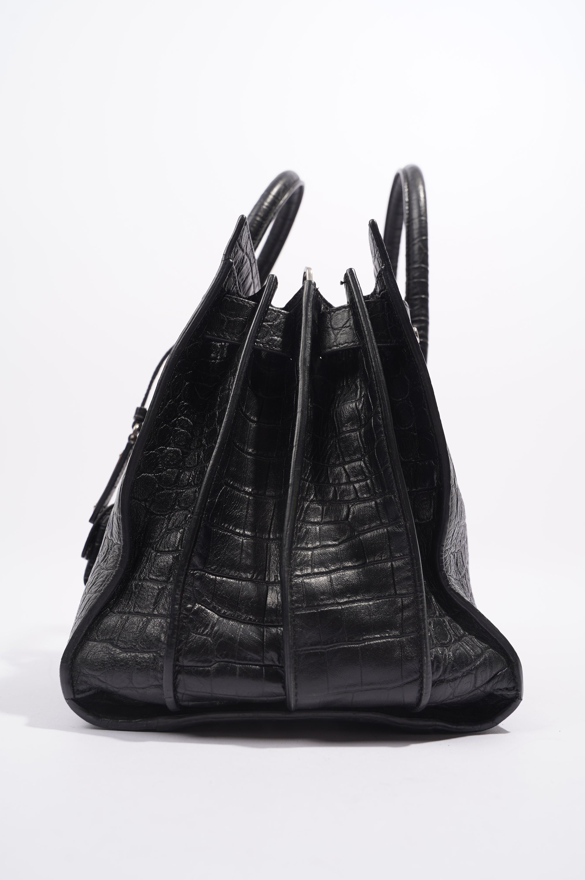 Saint Laurent Womens Sac de Jour Black Small