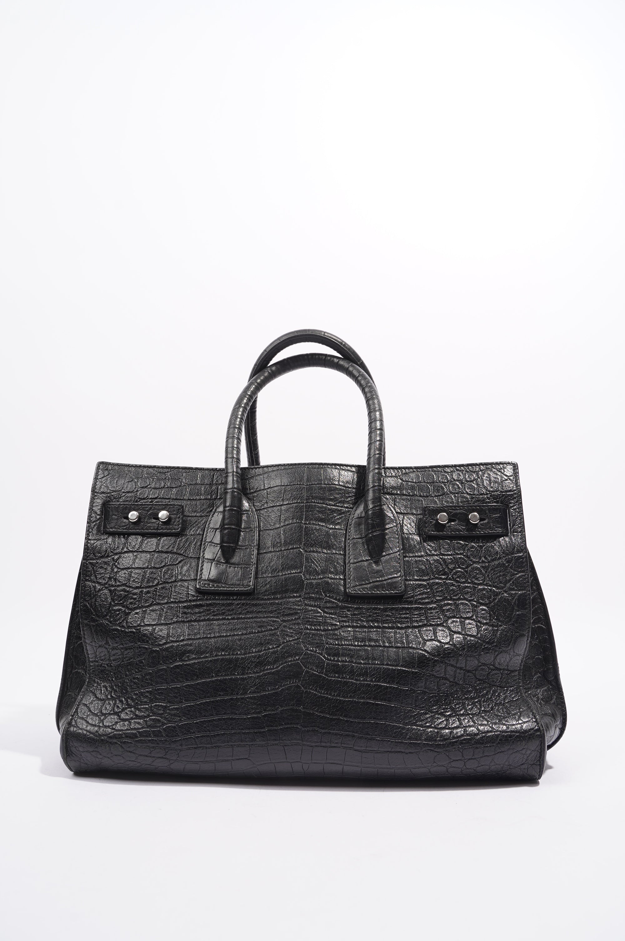 Saint Laurent Womens Sac de Jour Black Small