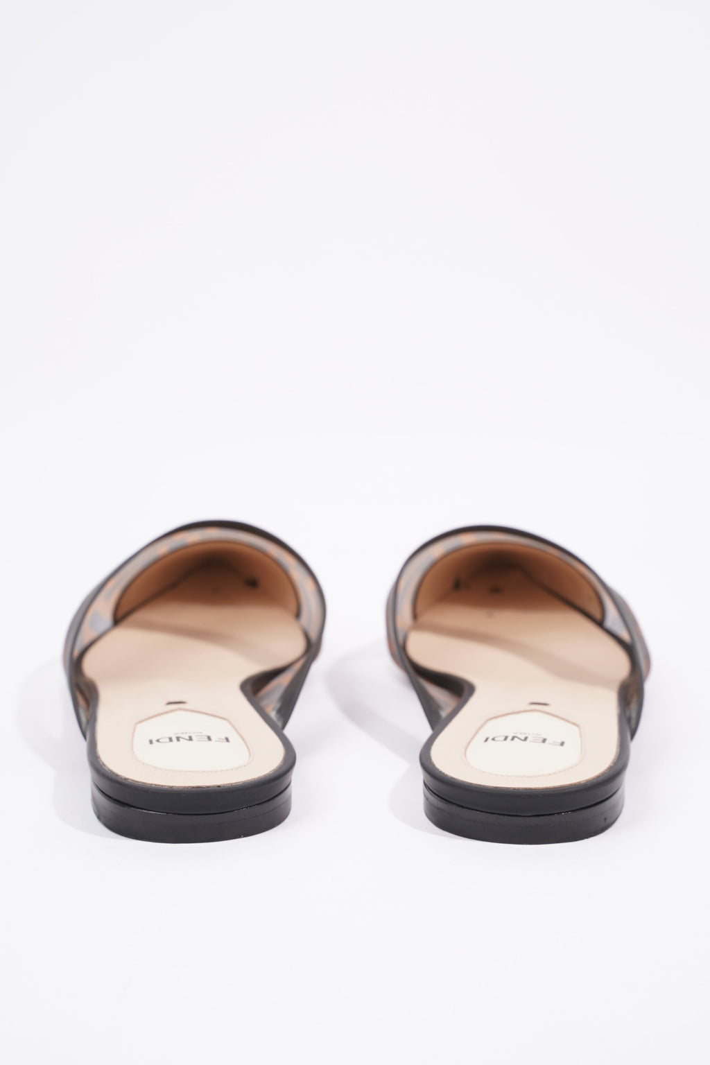 Fendi Womens Mesh Pumps Zucca Print EU 39 / UK 6