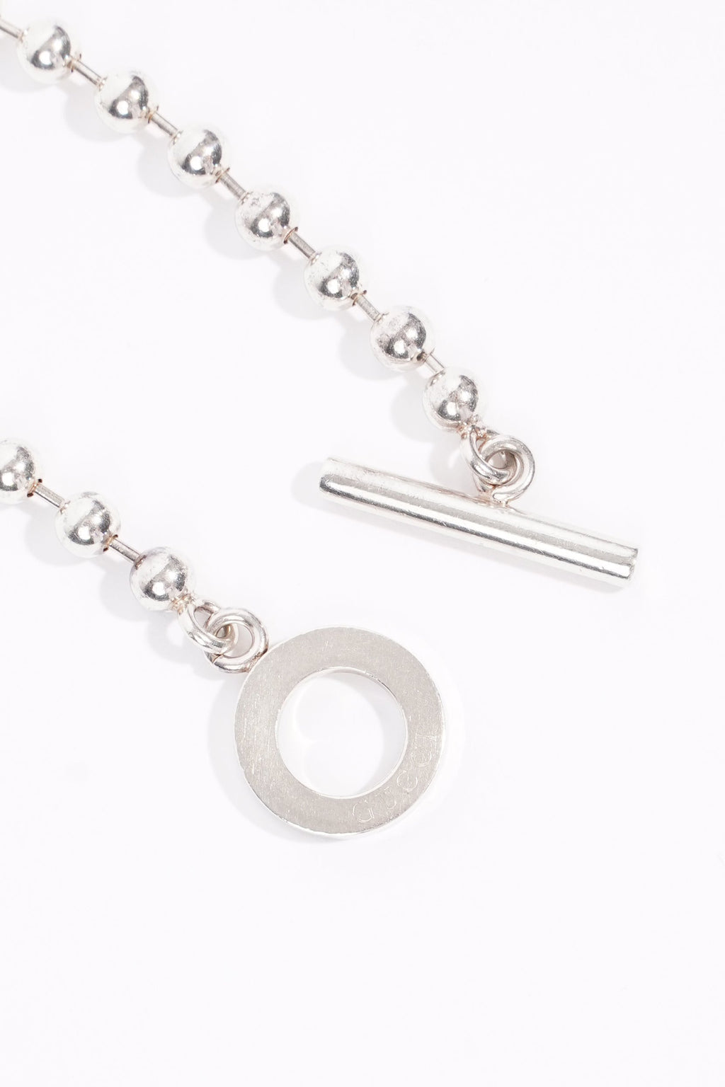 Gucci Boule Chain Bracelet Sterling Silver