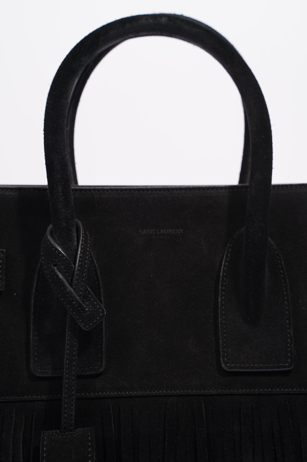 Saint Laurent Womens Sac De Jour Black Small
