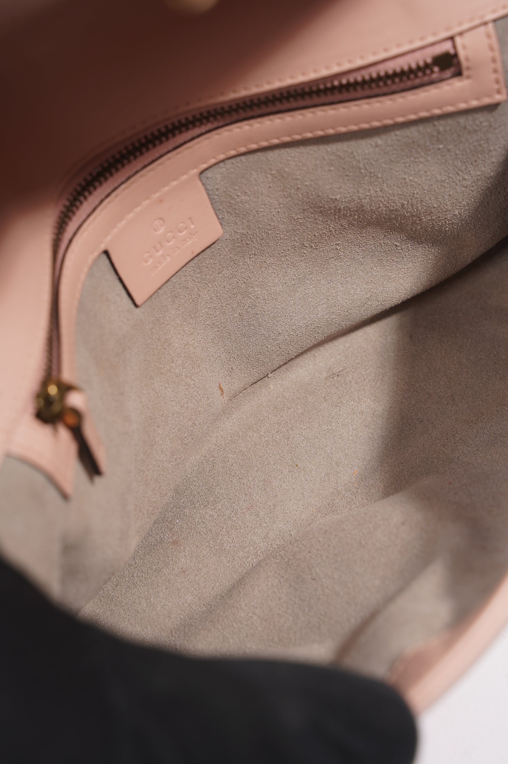 Gucci Womens Marmont Flap Dusty Pink Small