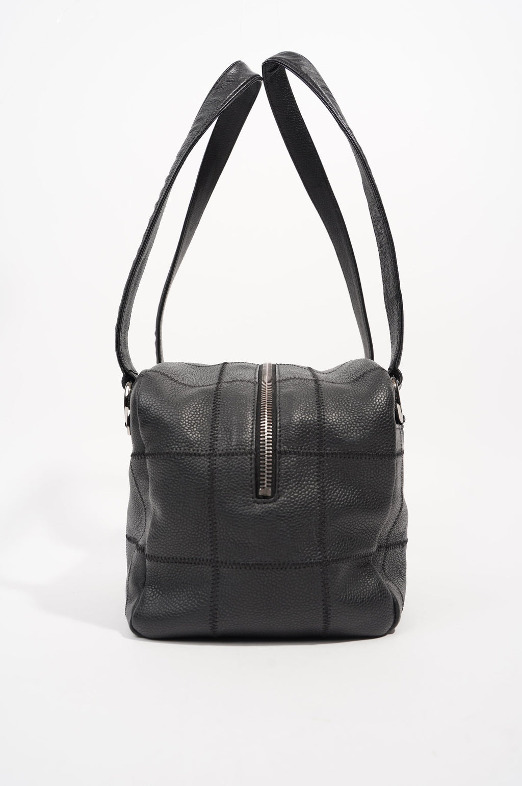 Chanel Womens Chocolate Box Bowling Bag Small