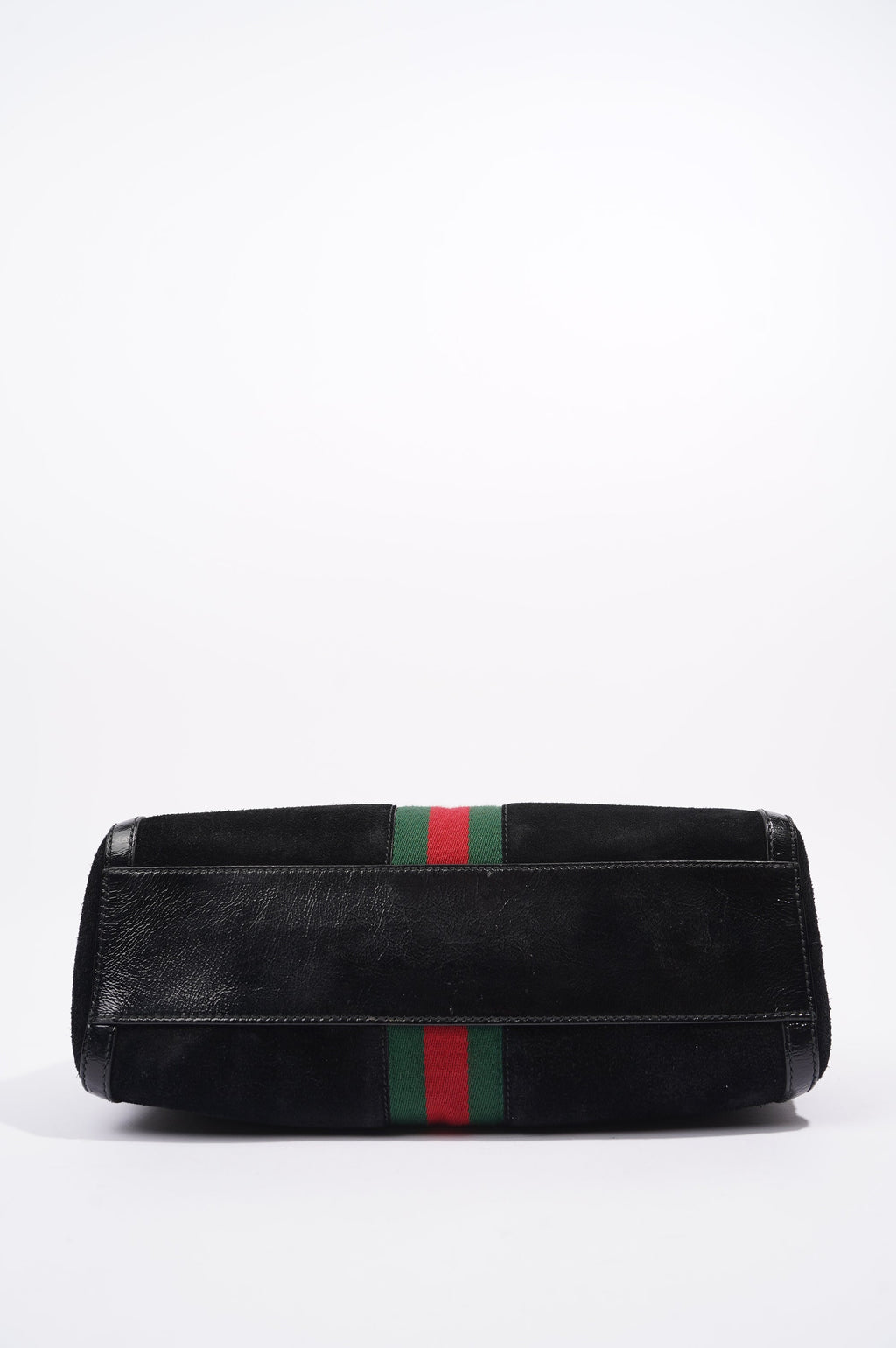 Gucci Womens Ophidia Boston Bag Black / Green / Red