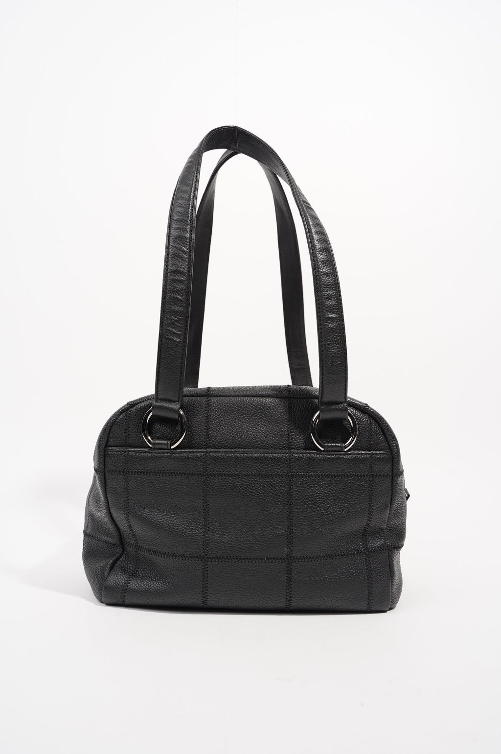 Chanel Womens Chocolate Box Bowling Bag Small