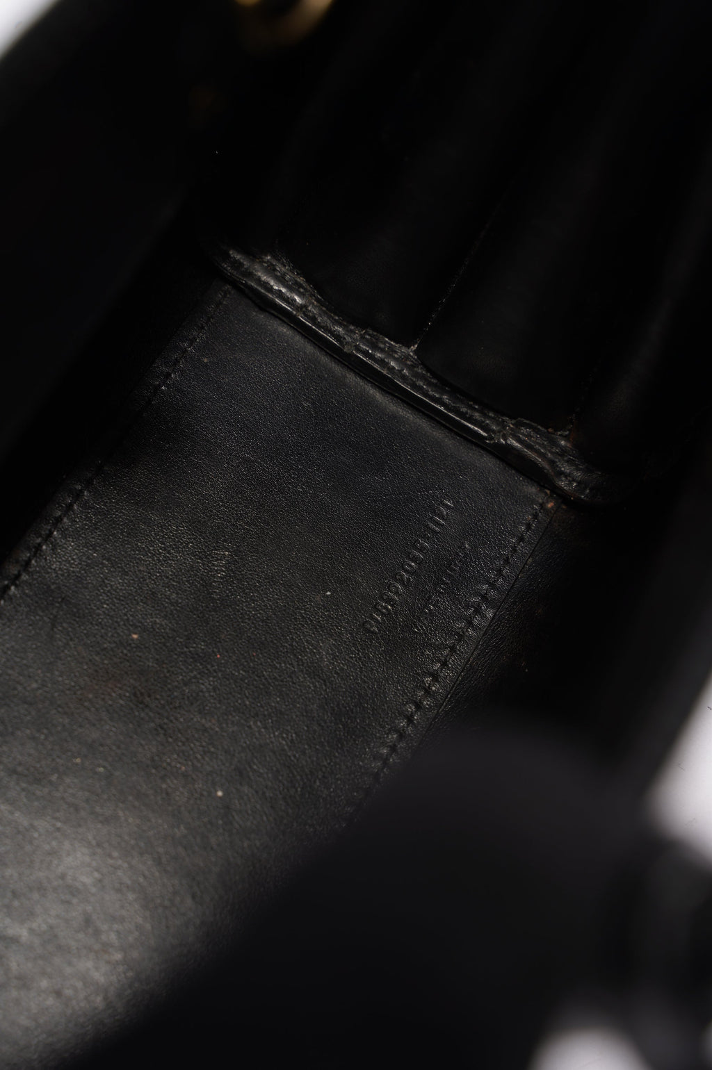 Saint Laurent Womens Sac De Jour Black / Croc Nano