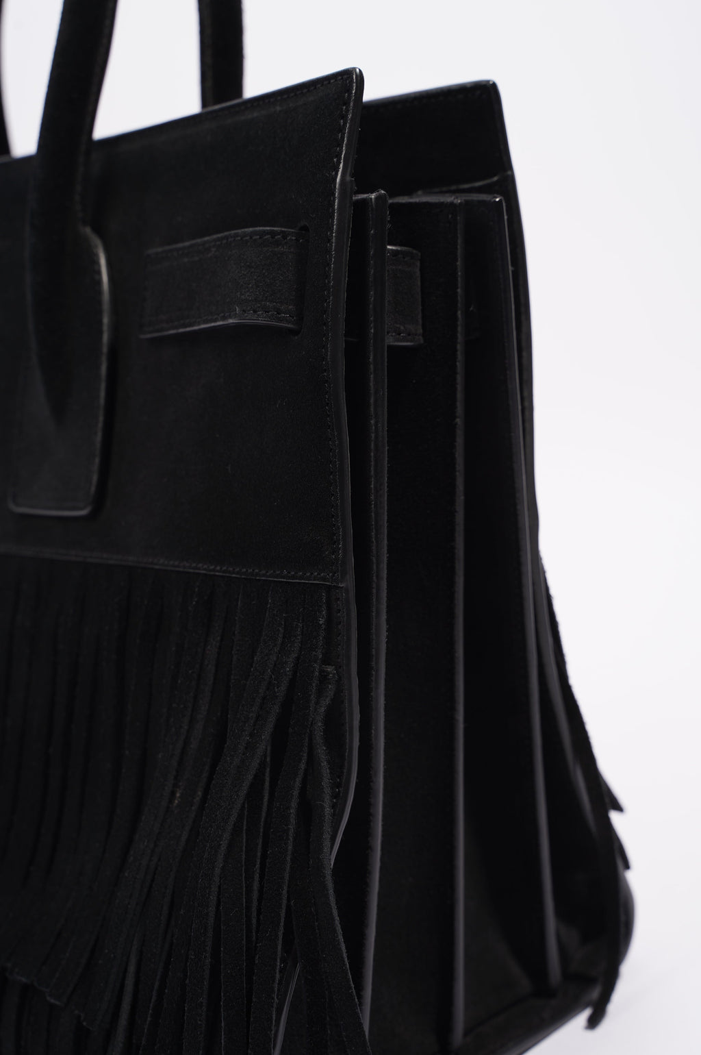 Saint Laurent Womens Sac De Jour Black Small