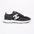 Chanel Mens CC Logo Black / White EU 43 / UK 9