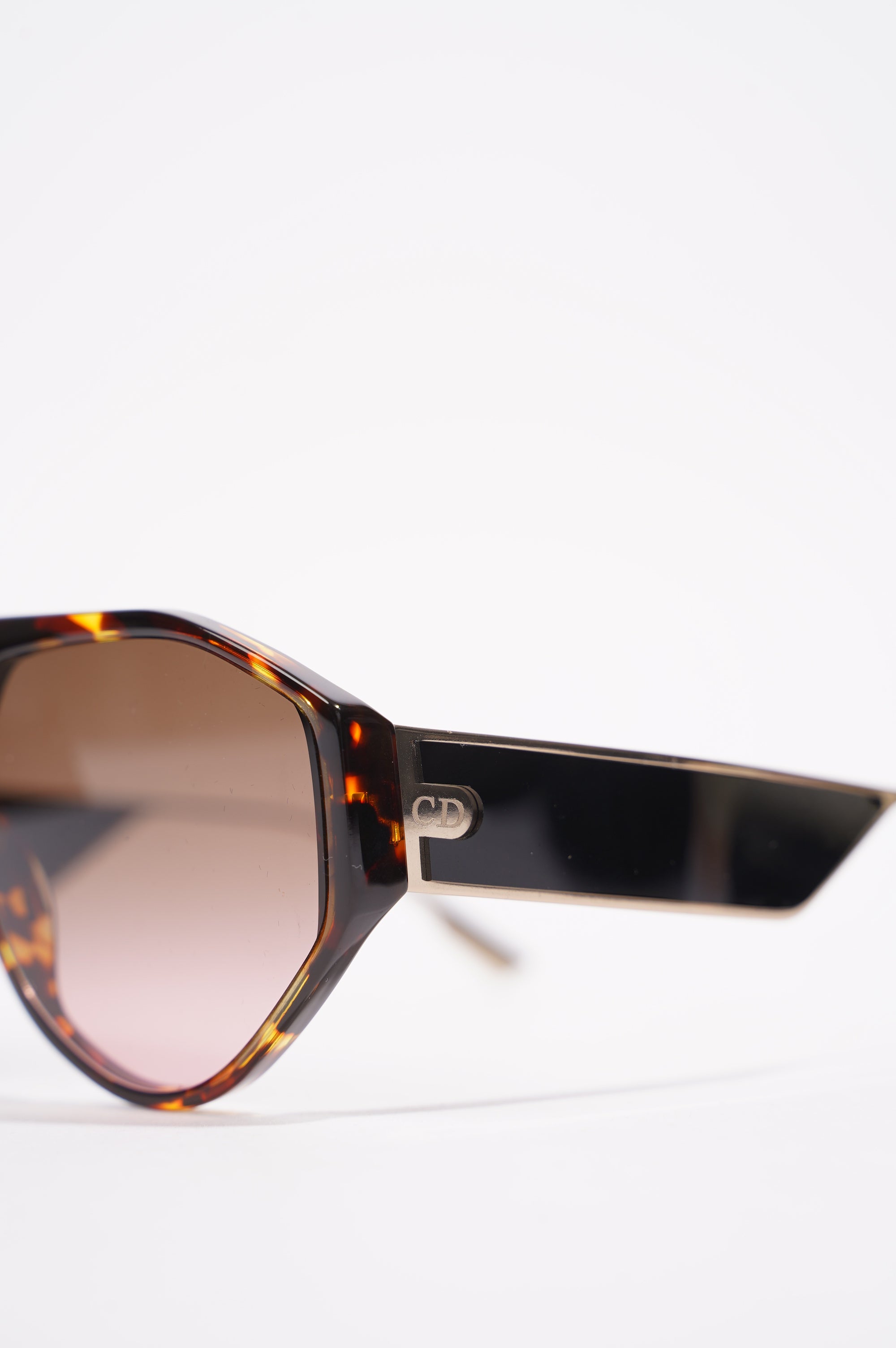 Christian Dior Womens Sunglasses 08686 150 Brown / Black