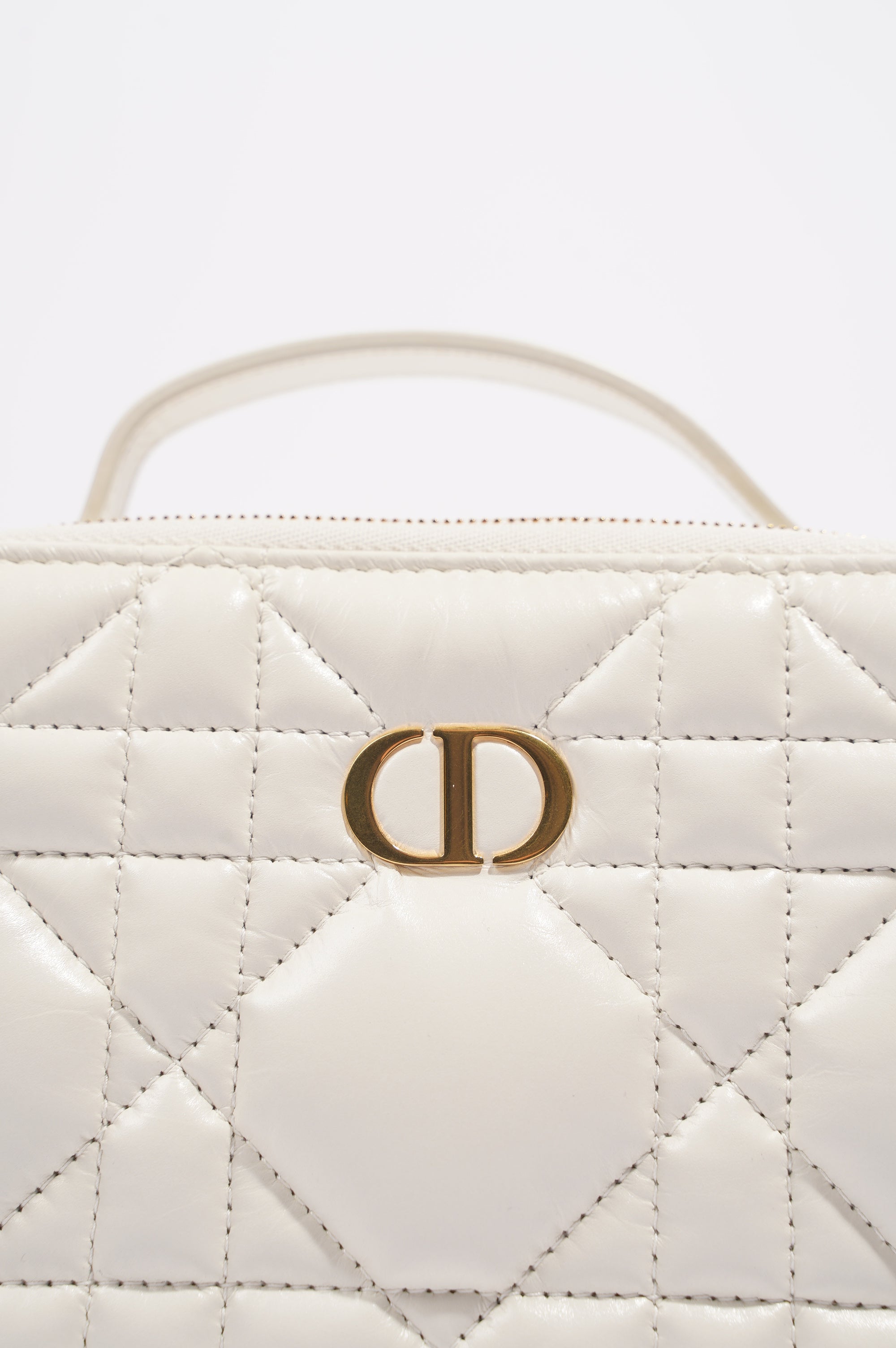Christian Dior Womens Caro Box Bag Latte