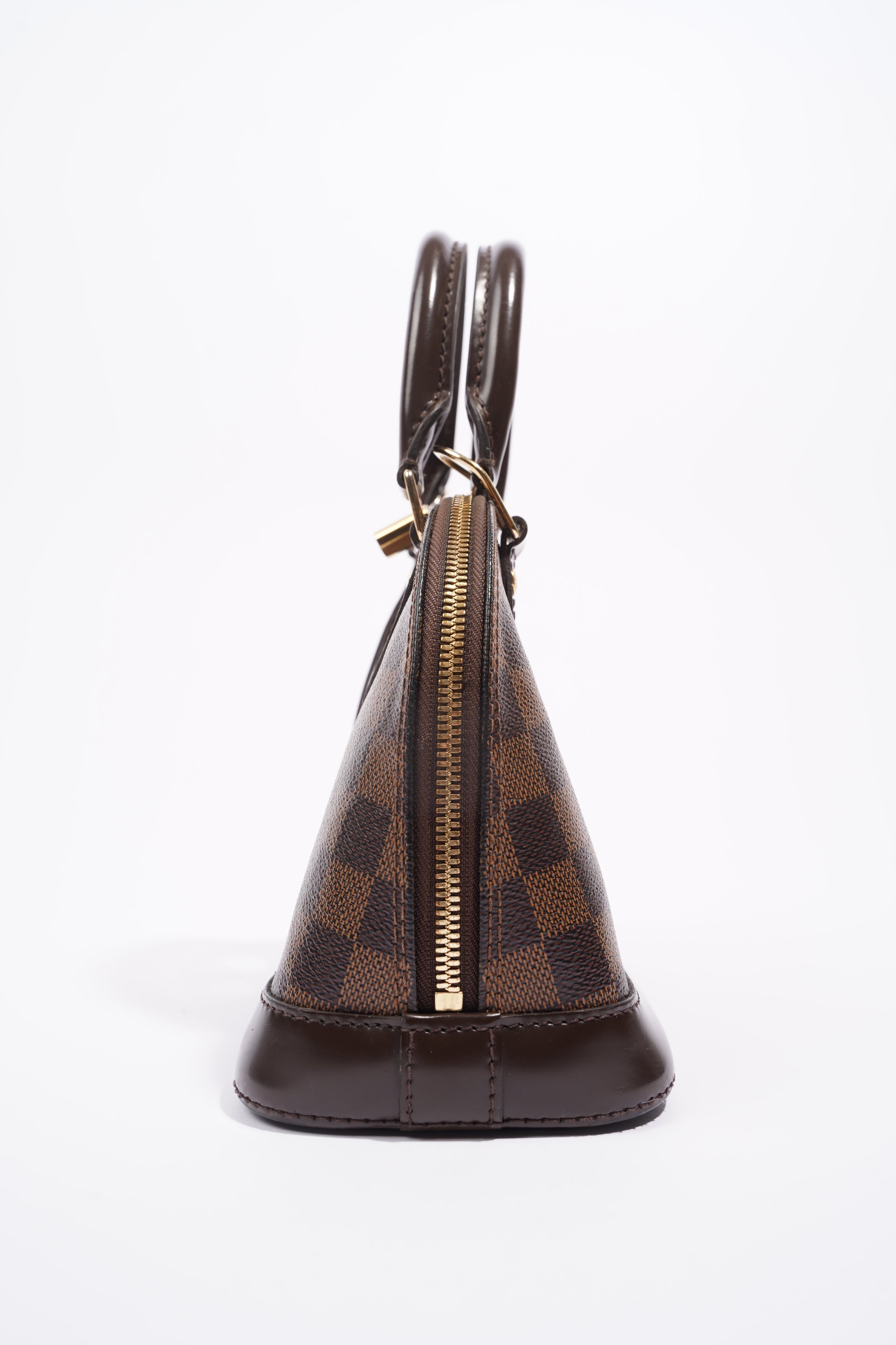 Louis Vuitton Womens Alma Damier Ebene BB