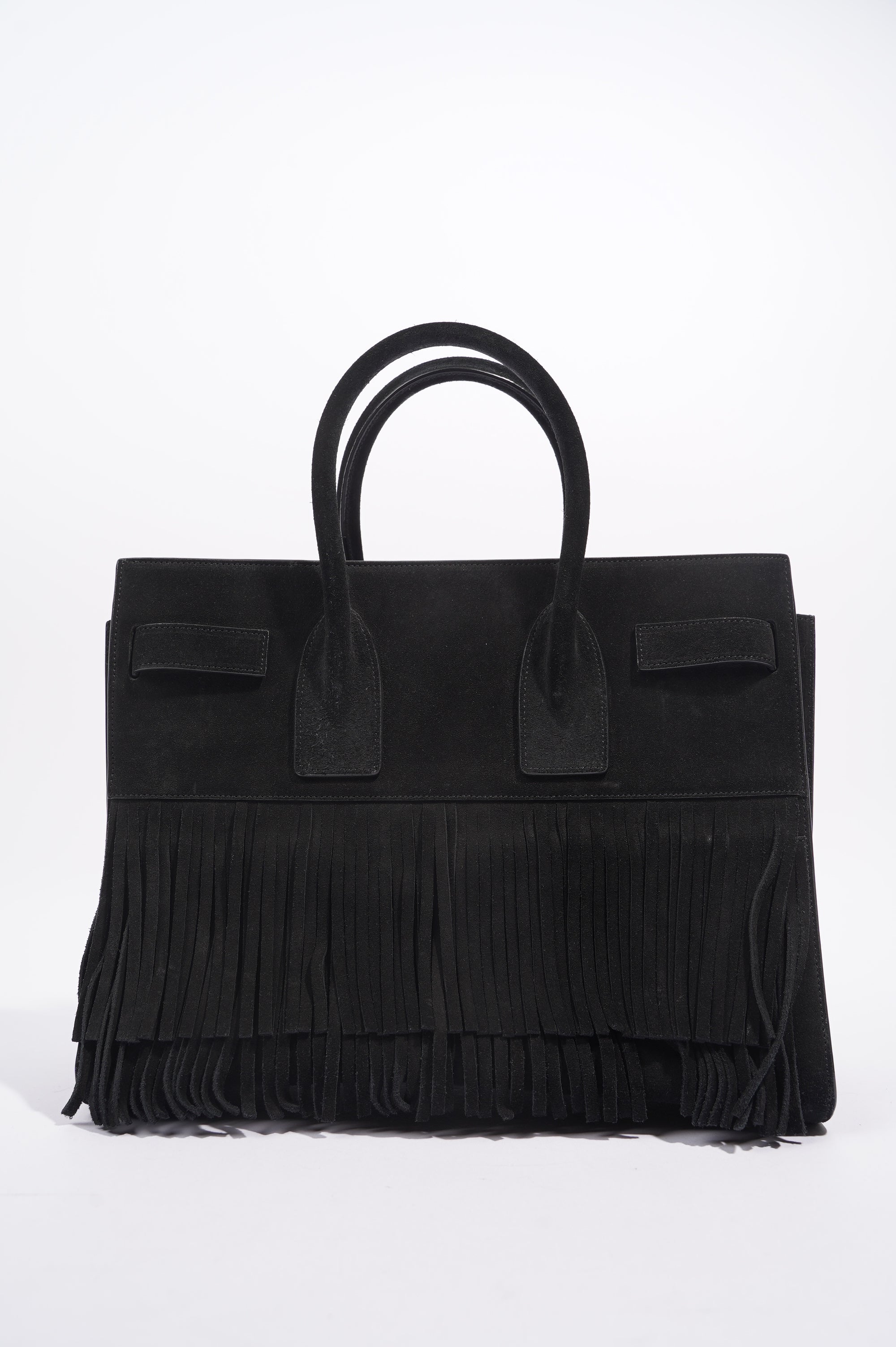 Saint Laurent Womens Sac De Jour Black Small