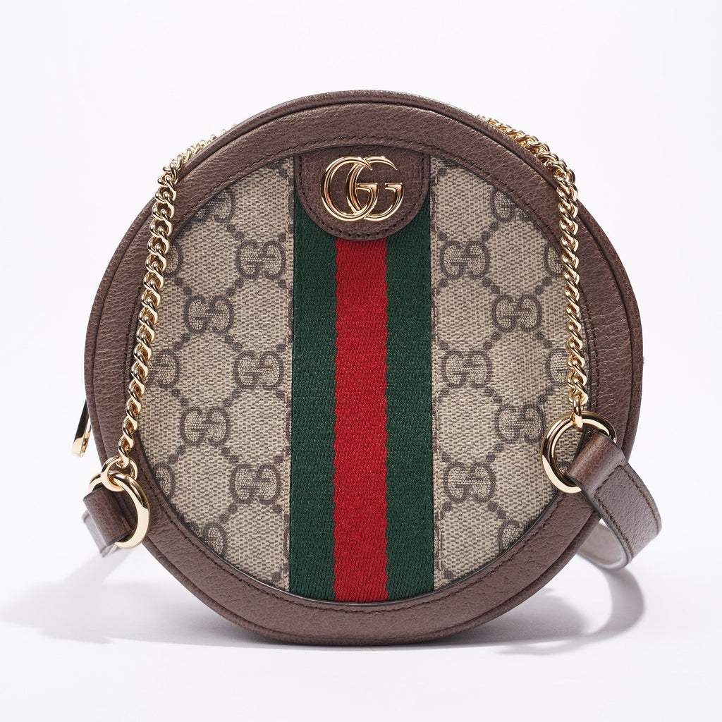 Gucci Ophidia Backpack Supreme / Brown Canvas / Leather