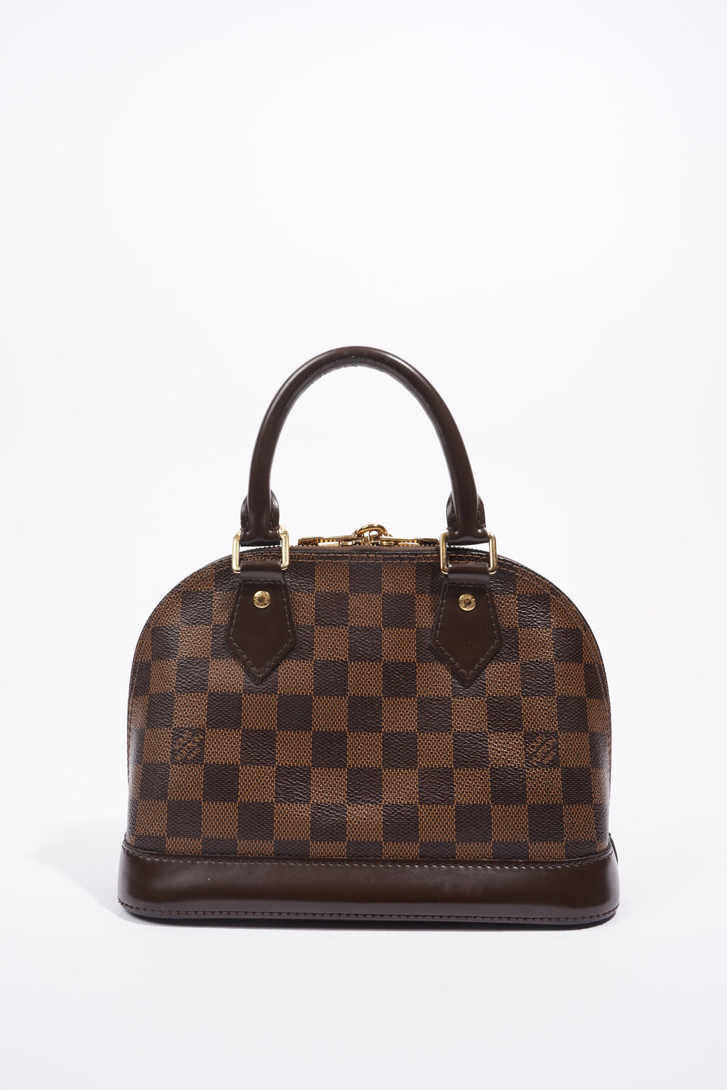Louis Vuitton Womens Alma Damier Ebene BB