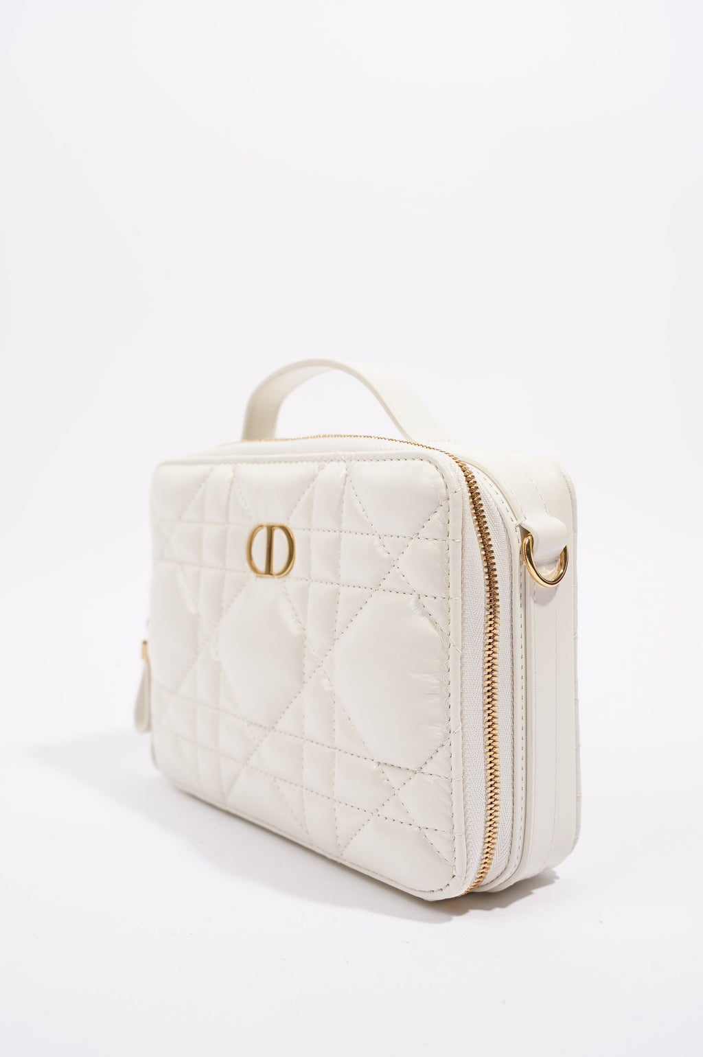 Christian Dior Womens Caro Box Bag Latte