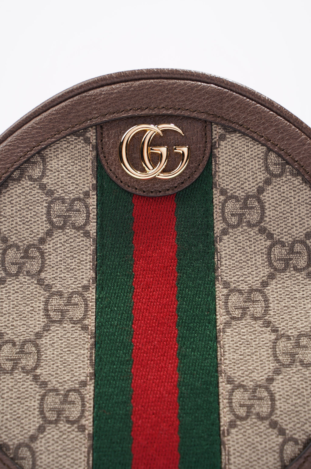 Gucci Ophidia Backpack Supreme / Brown Canvas / Leather
