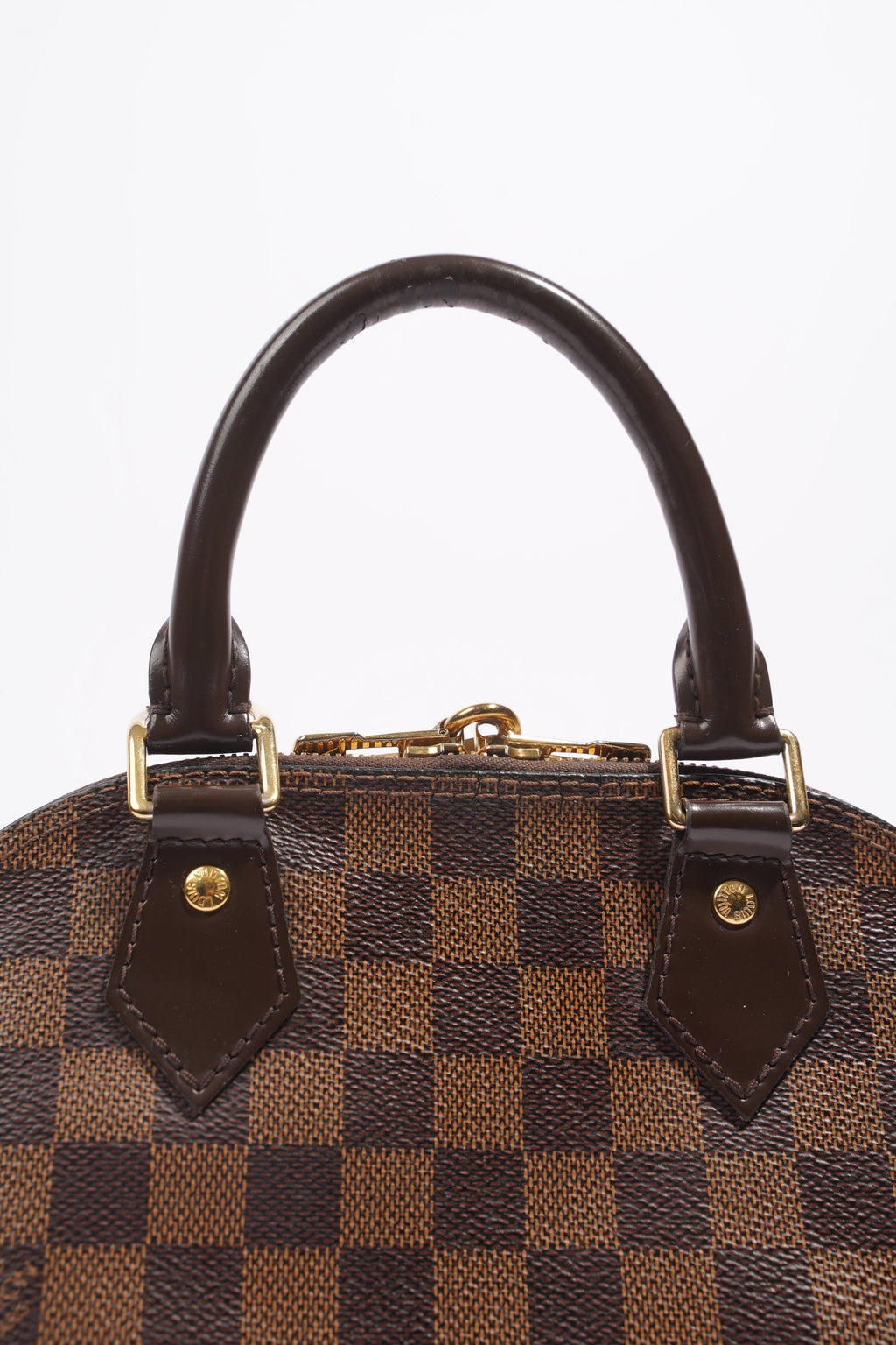 Louis Vuitton Womens Alma Damier Ebene BB