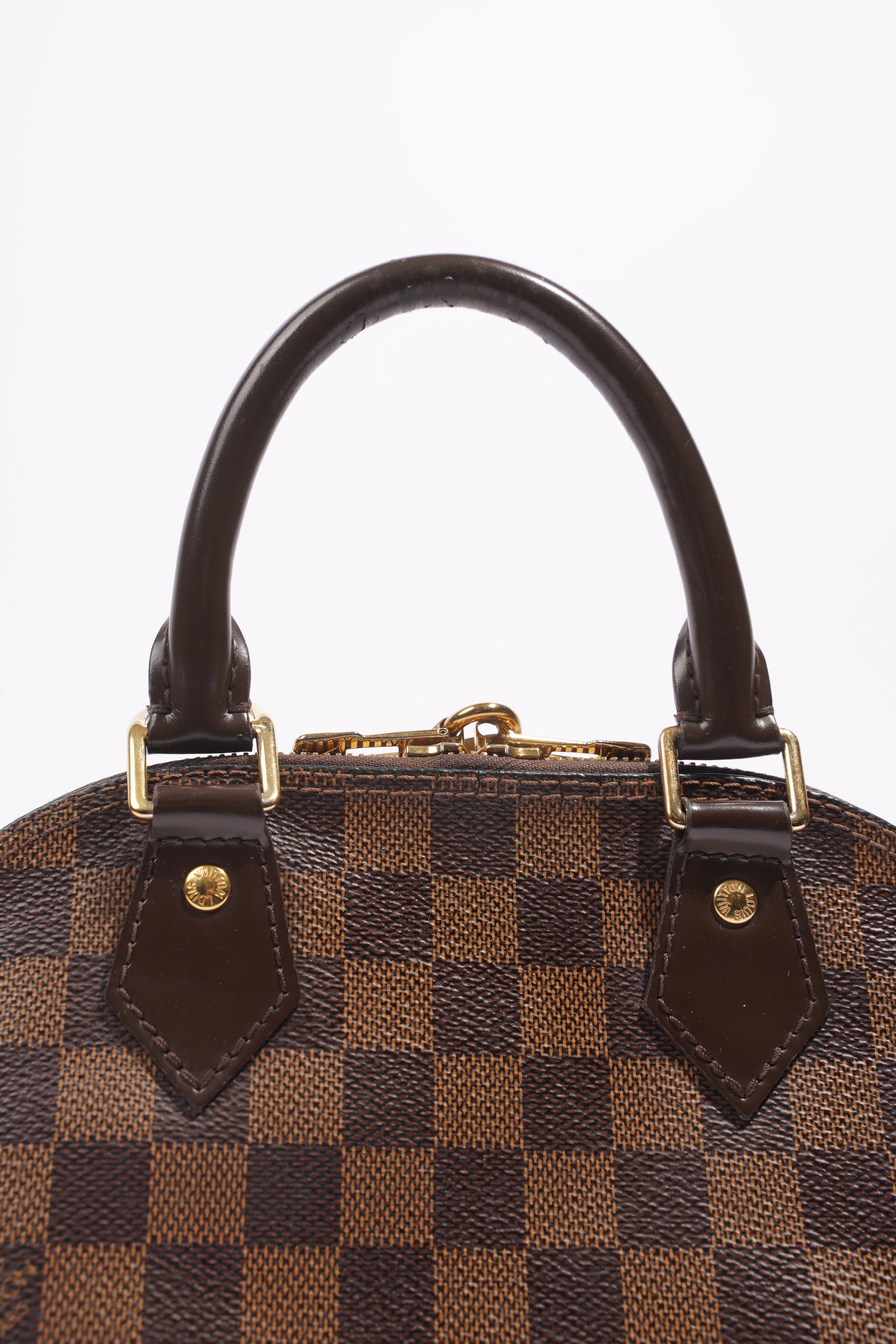 Louis Vuitton Womens Alma Damier Ebene BB