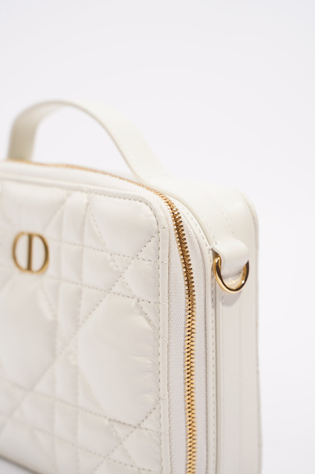 Christian Dior Womens Caro Box Bag Latte