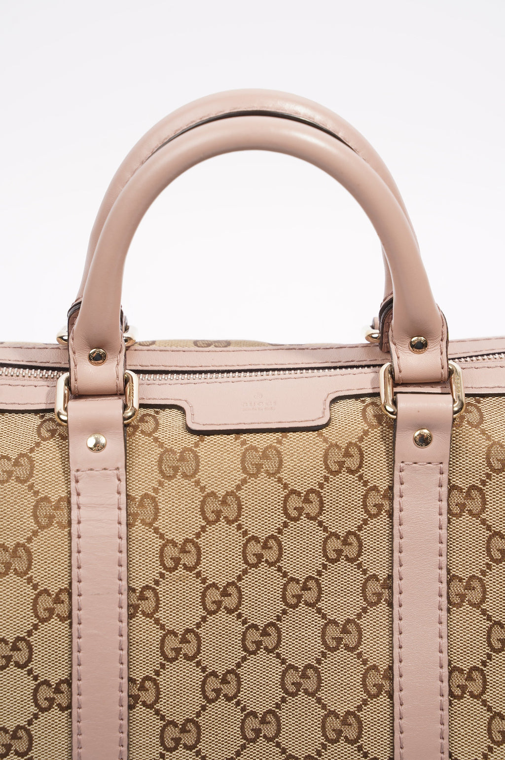 Gucci Womens Boston Bag Supreme / Pink Medium