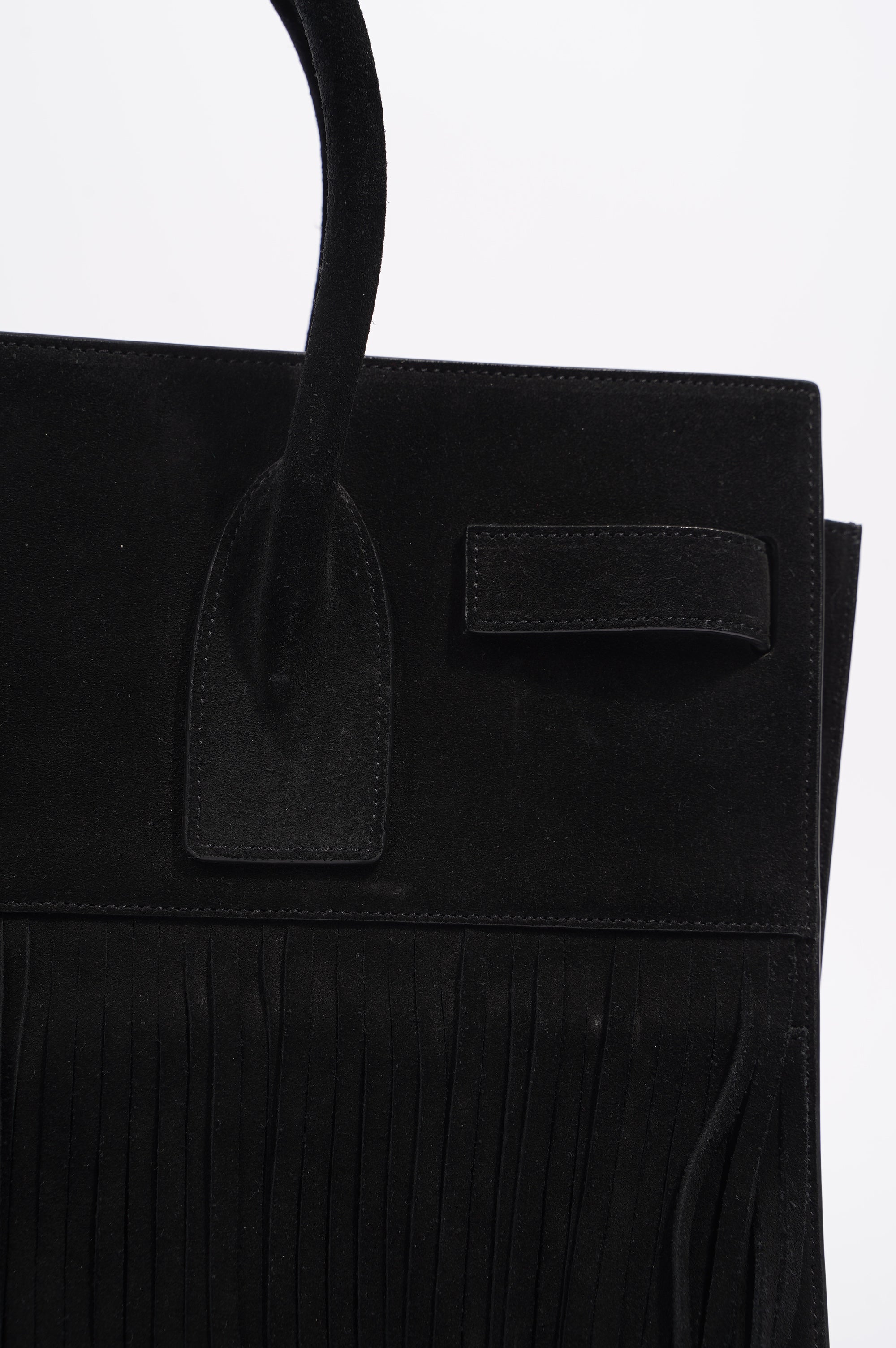 Saint Laurent Womens Sac De Jour Black Small