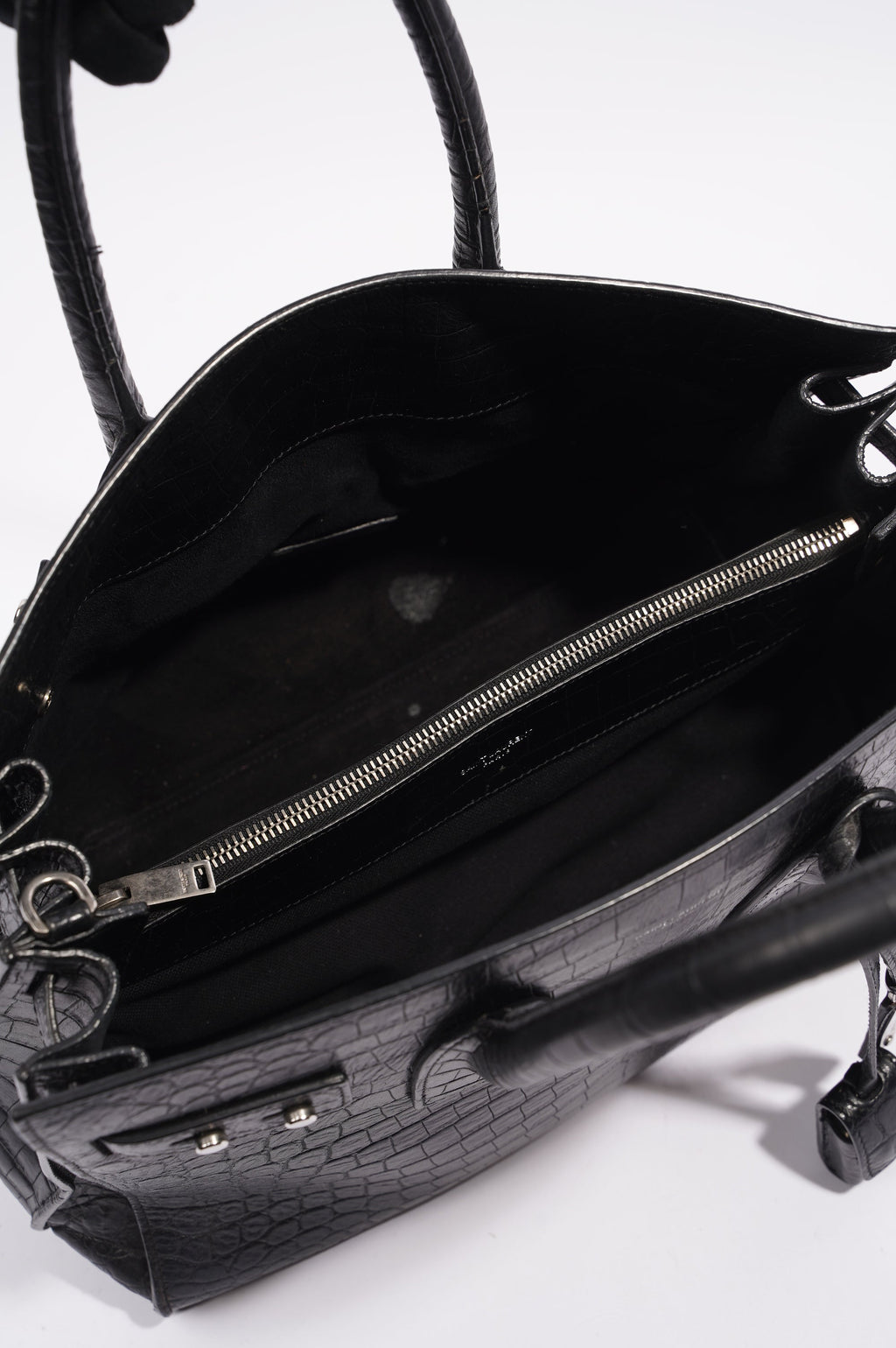 Saint Laurent Womens Sac de Jour Black Small