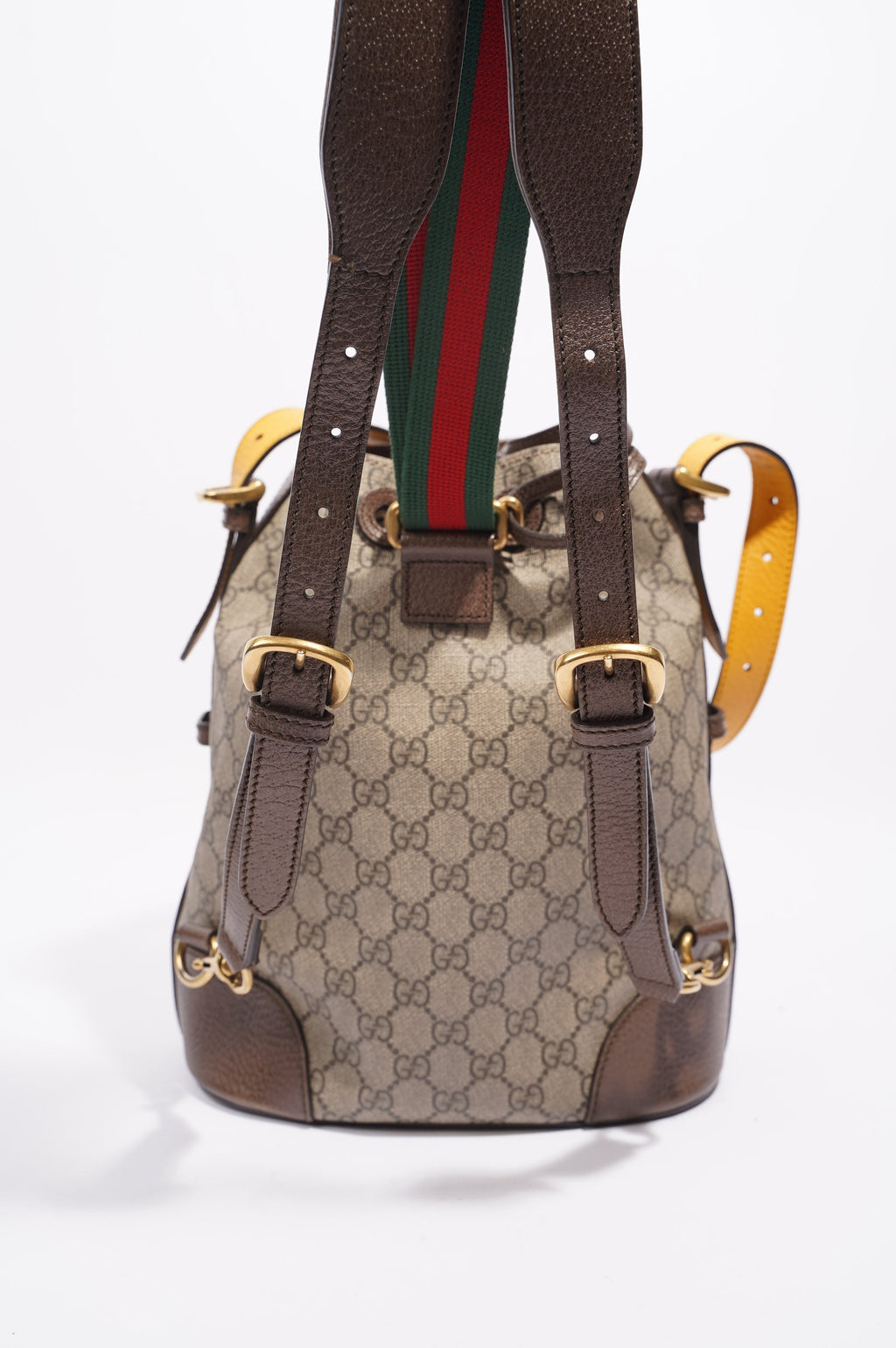 Gucci Neo Vintage Bucket Brown Canvas / Leather