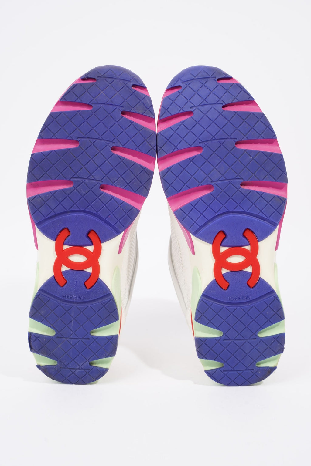 Chanel Womens CC Logo White / Multi Midsole EU 36.5 / UK 3.5