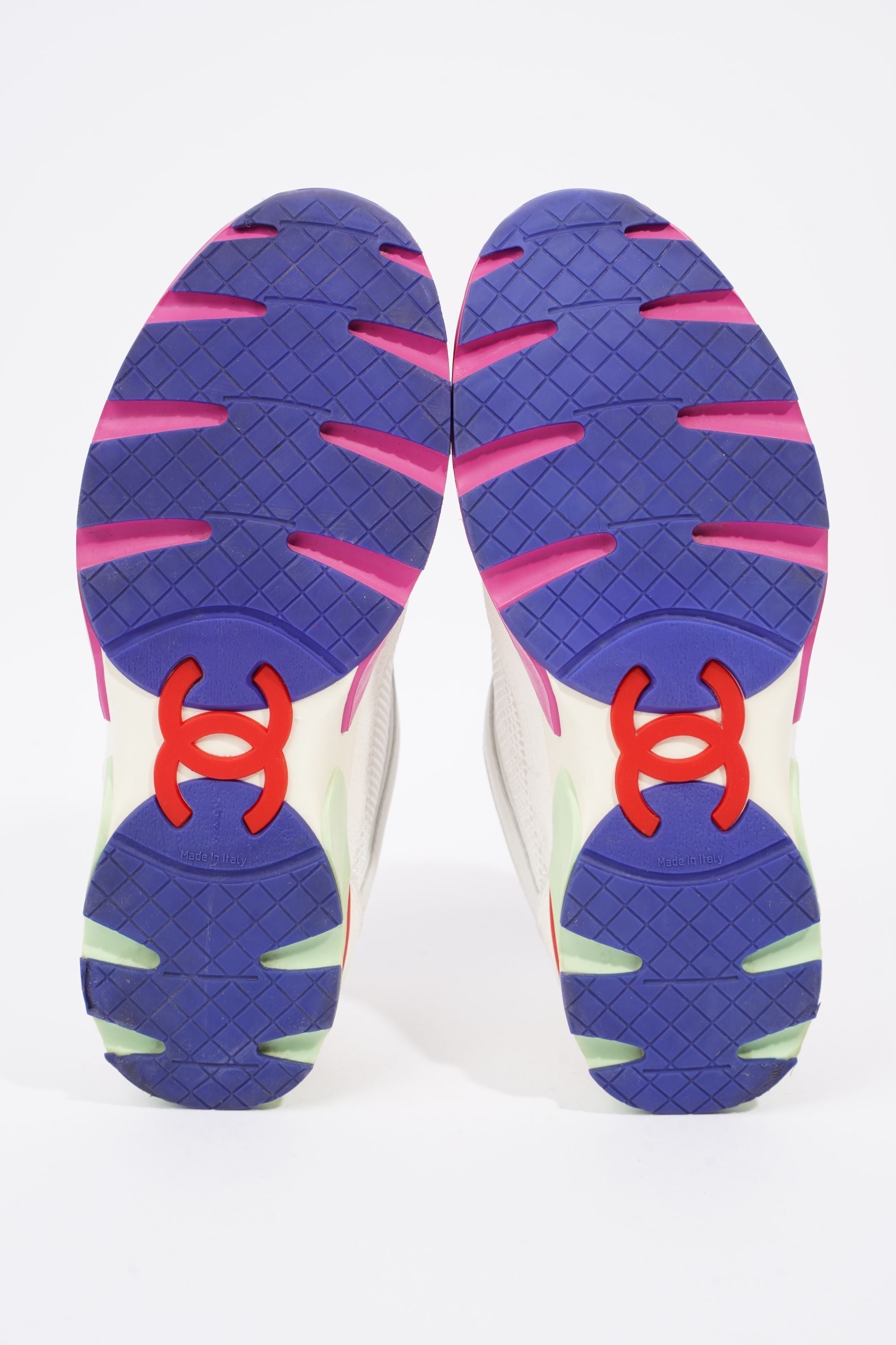 Chanel Womens CC Logo White / Multi Midsole EU 36.5 / UK 3.5