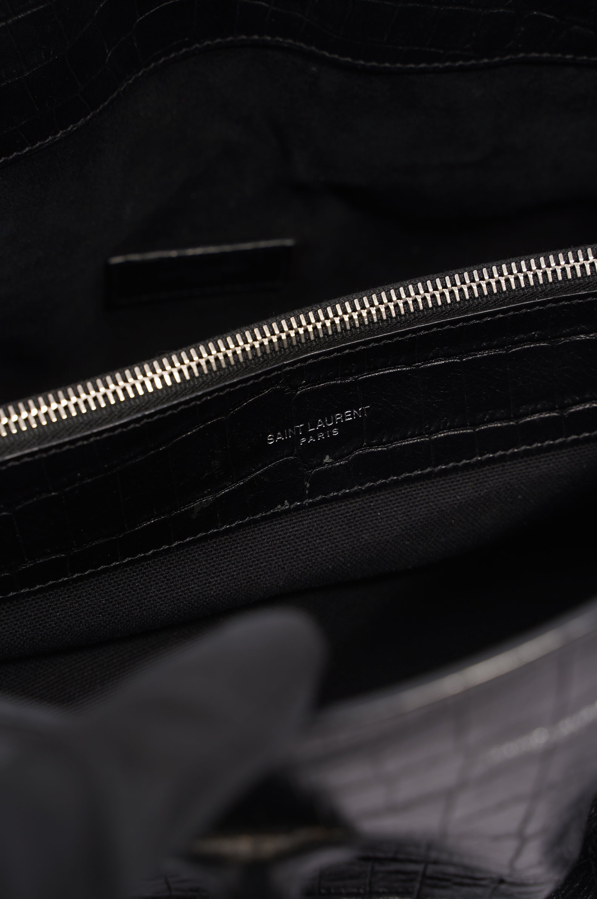 Saint Laurent Womens Sac de Jour Black Small